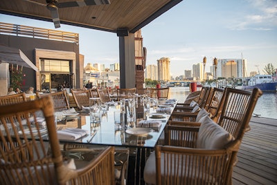 Glass Table Outdoors