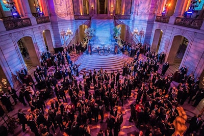 Awards Gala/Dinner at San Francisco City Hall to recognize the top Sales Champions
