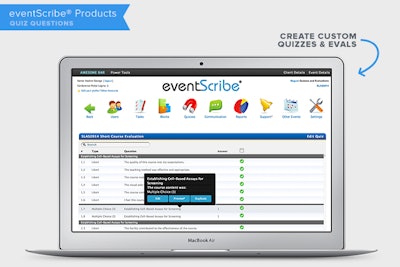 Create Custom Quizzes And Evaluations To Collect Feedback And Distribute CEUs