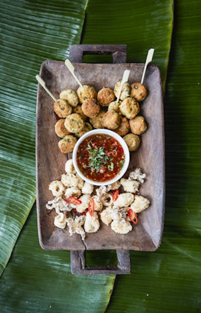 Thai Fish Cakes and Coconut Calamari