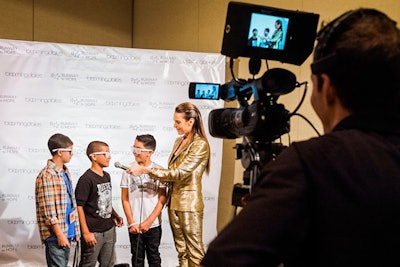 The live-stream coverage included backstage interviews with some of the child models conducted by Yoanna House, winner of season two of America’s Next Top Model.