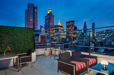 Up on 20 Rooftop Bar at Hyatt Herald Square