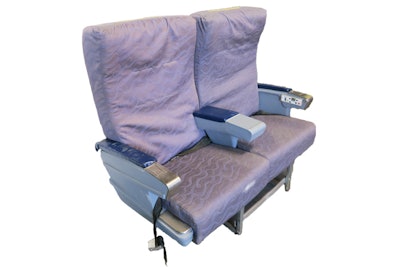 Airplane seats, $275 for a set of two for a three-day rental, available in California and Nevada from Bob Gail Special Events