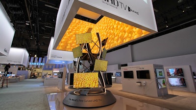 Samsung @ CES: LED Walls & Curved Ultra High Definition Technology