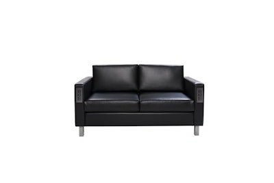 Electrify your event with powered seating options, including the Naples loveseat.