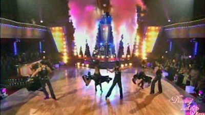 Fog bursts and live special effects by TLC Creative energize Dancing With The Stars.