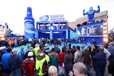 Bud Light hosted its first House of Whatever at Super Bowl XLIX in Phoenix this year.