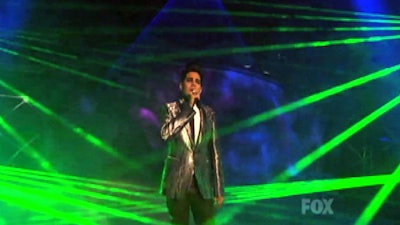 Lasers by TLC Creative energize an Adam Lambert performance on American Idol.
