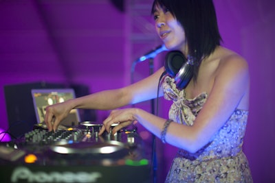 Lani Love (pictured) was one of the DJs to spin at the after-party. Megan Taylor also spun, and the Alderman Proco Joe Moreno tried his hand at the turntables during a special guest appearance.
