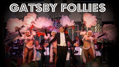 Come as a Flapper or come as you are, dress like a Gangster or Silent Screen Star. It's going to be a night to remember no matter the dress! Just knock three times and we'll do the rest. Gatsby Follies is a fun filled show bursting with the lights, sounds, dancing, fashion and thrill of the 1920's.