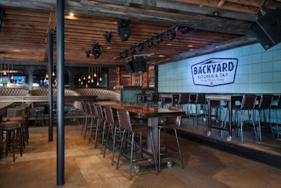 9. Backyard Kitchen & Tap