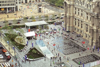 Dilworth Park in Philadelphia