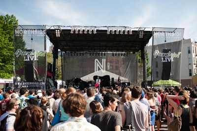 The festival included eight outdoor concerts, including several free shows at McCarren Park.