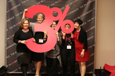 The conference took its name from the estimated percentage of female advertising creative directors.