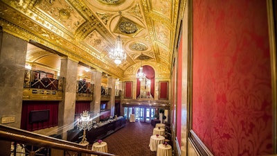 Reception in Lobby - Warner Theatre