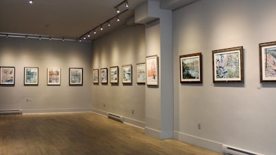 Urban Gallery - East wall view