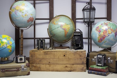 Globes, from $5 to $12, available in the greater Toronto area from Southern Charm Vintage Rentals