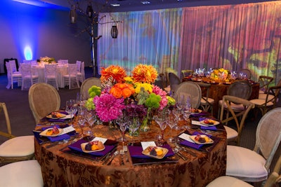 Blueprint Studios, Tom Ford Design, Tic-Tock, and Empty Vase stunned attendees with beautiful decor inspired by the four seasons.