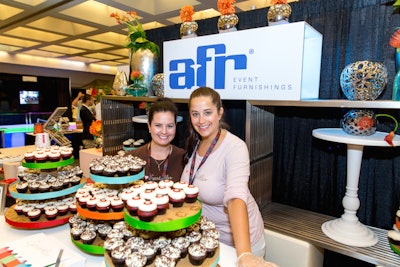 AFR Event Furnishings provided a sweet treat for those walking the expo floor.