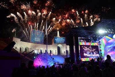The Special Olympics World Games kicked off with Opening Ceremonies in front of approximately 50,000 people.