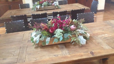 AFR tables centerpiece