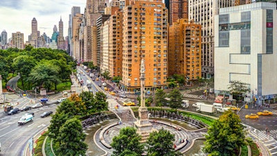 The Museum of Arts and Design (right) offers stunning views of Columbus Circle and Central Park.