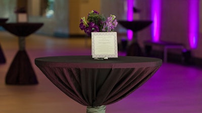 Host a beautiful standing reception in El Rio.