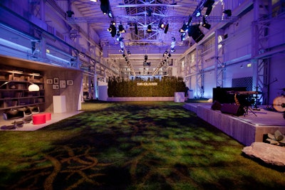 Event production and indoor setup for product launch fashion show of an international fashion brand