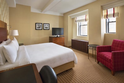 Relaxation is simple at New York Marriott East Side.