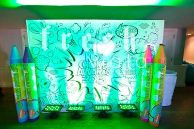 Fresh Wata Interactive Event Coloring Wall Event Design