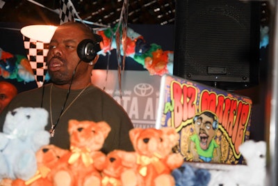 At the 2014 New York Auto Show, BMF Media Group built a custom arcade and brought in '90s rapper Biz Markie. 'The auto show draws dealership owners and salespeople from all over then country, and this was a huge home run for them,' said BMF co-founder Bruce Starr.