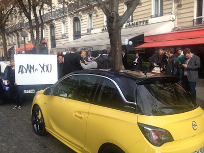 Opel Adam Paris Motor Show_ Press Event