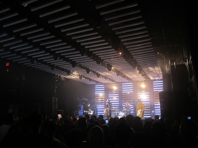 Concert Setup with Client Provided Lighting Rig
