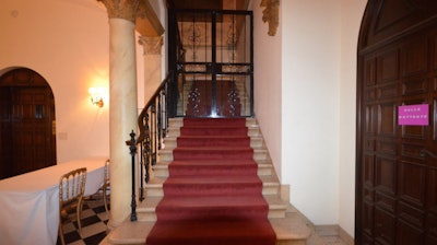 Main staircase of the French Consulate