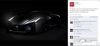 Nissan Concept 2020 Vision GT_ Social Media
