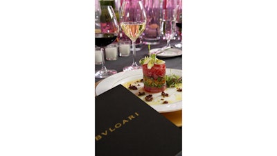 Bulgari Collectors Dinner, 150 guests