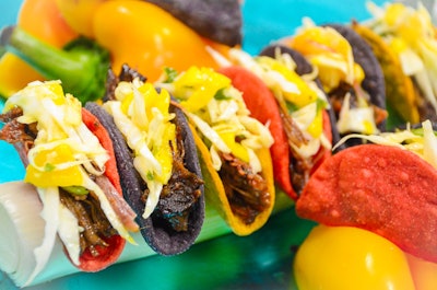 Colorful Short Rib Tacos