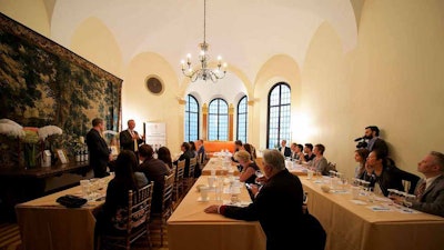 Wine seminar in the Salon Chapelle