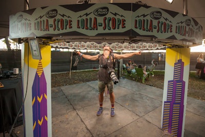 360-Degree Photo Booths: Lollapalooza