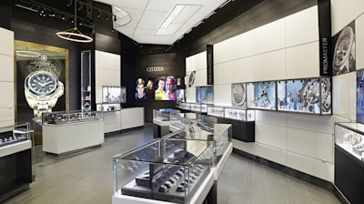 Inside flagship NYC Citizen Watch Store