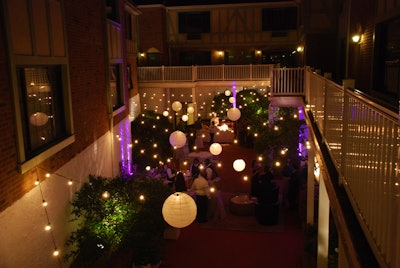 Courtyard at Night