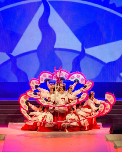 The Salvation Army L.A. Korean Corps performed as part of one of seven programs held in the O2 Arena.