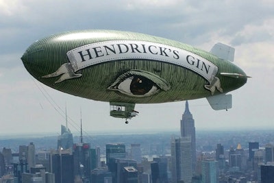 Hendrick's Air Blimp