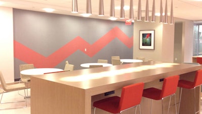 Horizon Corporate Wall Graphics-kitchen area
