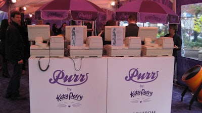 Signage and graphics for Purr – Katy Perry’s perfume product launch