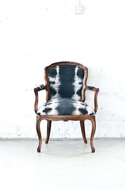 Paloma chair, $100 per day, available nationwide from Patina