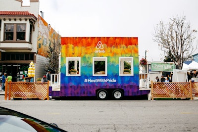 Airbnb's Pride Pop-Up