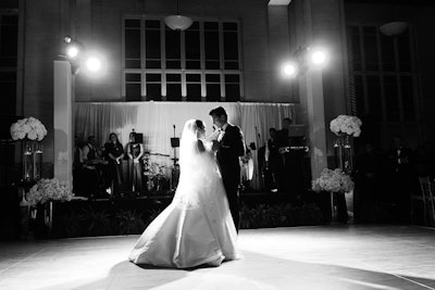 Patty and Nick’s first dance