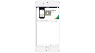 Cvent CONNECT App WalkthroughVideo