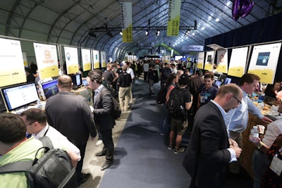 In the expo space, more than 1,000 start-ups vied for the attention of more than 450 tech investors from around the world.